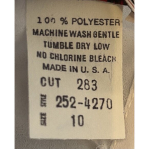 Lot of 2 Vintage St. Anthony Women’s Size 10 Sleeveless Pleated Floral Blouses - Picture 14 of 15